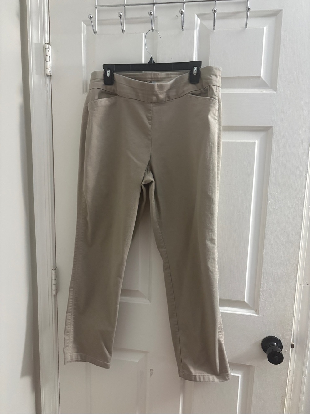croft & barrow Beige Straight-Leg Pants
